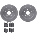 Order DYNAMIC FRICTION COMPANY - 4502-75037 - Rear Disc Brake Kit For Your Vehicle