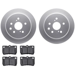 Order DYNAMIC FRICTION COMPANY - 4502-75043 - Rear Disc Brake Kit For Your Vehicle