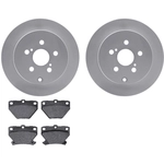 Order DYNAMIC FRICTION COMPANY - 4502-76115 - Rear Disc Brake Kit For Your Vehicle
