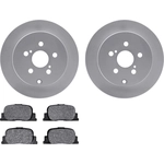 Order DYNAMIC FRICTION COMPANY - 4502-76116 - Rear Disc Brake Kit For Your Vehicle