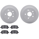 Order DYNAMIC FRICTION COMPANY - 4502-76128 - Rear Disc Brake Kit For Your Vehicle