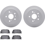 Order DYNAMIC FRICTION COMPANY - 4502-76129 - Rear Disc Brake Kit For Your Vehicle