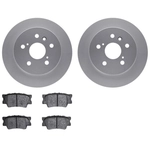 Order DYNAMIC FRICTION COMPANY - 4502-76134 - Rear Disc Brake Kit For Your Vehicle