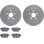 Order DYNAMIC FRICTION COMPANY - 4502-76140 - Rear Disc Brake Kit For Your Vehicle