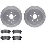 Order DYNAMIC FRICTION COMPANY - 4502-76181 - Rear Disc Brake Kit For Your Vehicle