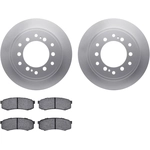 Order DYNAMIC FRICTION COMPANY - 4502-76183 - Rear Disc Brake Kit For Your Vehicle