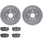 Order DYNAMIC FRICTION COMPANY - 4502-76186 - Rear Disc Brake Kit For Your Vehicle
