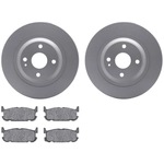 Order DYNAMIC FRICTION COMPANY - 4502-80059 - Rear Disc Brake Kit For Your Vehicle