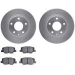 Order DYNAMIC FRICTION COMPANY - 4502-80078 - Rear Disc Brake Kit For Your Vehicle