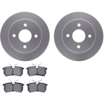 Order DYNAMIC FRICTION COMPANY - 4502-99008 - Rear Disc Brake Kit For Your Vehicle