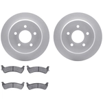 Order DYNAMIC FRICTION COMPANY - 4502-99095 - Ensembre de disques de frein arrière For Your Vehicle