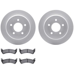 Order DYNAMIC FRICTION COMPANY - 4502-99096 - Rear Disc Brake Kit For Your Vehicle