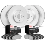 Order DYNAMIC FRICTION COMPANY - 4504-07002 - Rear Disc Brake Kit For Your Vehicle