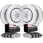 Order DYNAMIC FRICTION COMPANY - 4504-48020 - Rear Disc Brake Kit For Your Vehicle
