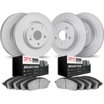 Order DYNAMIC FRICTION COMPANY - 4504-67051 - Rear Disc Brake Kit For Your Vehicle