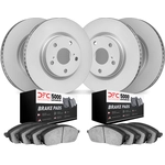 Order Ensembre de disques de frein arrière de DYNAMIC FRICTION COMPANY - 4504-73075 For Your Vehicle