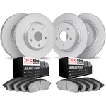 Order DYNAMIC FRICTION COMPANY - 4504-74016 - Front & Ensembre de disques de frein arrière For Your Vehicle