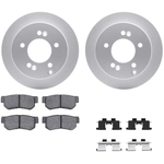 Order DYNAMIC FRICTION COMPANY - 4512-03100 - Rear Disc Brake Kit For Your Vehicle