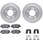 Order DYNAMIC FRICTION COMPANY - 4512-03101 - Rear Disc Brake Kit For Your Vehicle