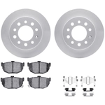 Order DYNAMIC FRICTION COMPANY - 4512-03107 - Rear Disc Brake Kit For Your Vehicle