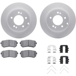 Order DYNAMIC FRICTION COMPANY - 4512-03127 - Rear Disc Brake Kit For Your Vehicle