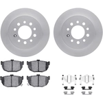 Order DYNAMIC FRICTION COMPANY - 4512-03134 - Rear Disc Brake Kit For Your Vehicle