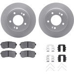 Order DYNAMIC FRICTION COMPANY - 4512-03149 - Rear Disc Brake Kit For Your Vehicle