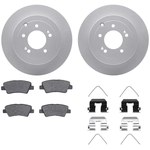 Order DYNAMIC FRICTION COMPANY - 4512-03176 - Rear Disc Brake Kit For Your Vehicle