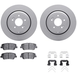 Order DYNAMIC FRICTION COMPANY - 4512-03186 - Rear Disc Brake Kit For Your Vehicle