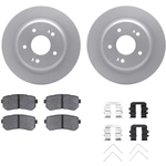 Order DYNAMIC FRICTION COMPANY - 4512-03196 - Rear Disc Brake Kit For Your Vehicle