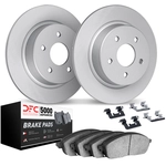 Order DYNAMIC FRICTION COMPANY - 4512-03198 - Rear Disc Brake Kit For Your Vehicle