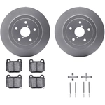 Order DYNAMIC FRICTION COMPANY - 4512-13058 - Ensembre de disques de frein arrière For Your Vehicle