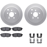 Order DYNAMIC FRICTION COMPANY - 4512-13072 - Rear Disc Brake Kit For Your Vehicle