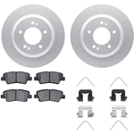 Order DYNAMIC FRICTION COMPANY - 4512-21052 - Rear Disc Brake Kit For Your Vehicle