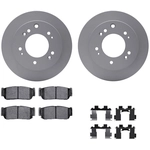 Order DYNAMIC FRICTION COMPANY - 4512-21061 - Rear Disc Brake Kit For Your Vehicle