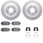 Order DYNAMIC FRICTION COMPANY - 4512-21070 - Rear Disc Brake Kit For Your Vehicle