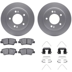 Order DYNAMIC FRICTION COMPANY - 4512-21074 - Rear Disc Brake Kit For Your Vehicle