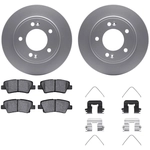 Order DYNAMIC FRICTION COMPANY - 4512-21075 - Rear Disc Brake Kit For Your Vehicle