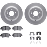 Order DYNAMIC FRICTION COMPANY - 4512-21083 - Rear Disc Brake Kit For Your Vehicle