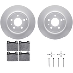 Order DYNAMIC FRICTION COMPANY - 4512-27067 - Rear Disc Brake Kit For Your Vehicle