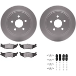 Order DYNAMIC FRICTION COMPANY - 4512-39039 - Rear Brake Kit For Your Vehicle
