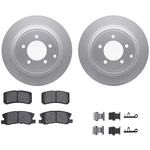 Order DYNAMIC FRICTION COMPANY - 4512-39059 - Rear Disc Brake Kit For Your Vehicle
