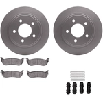 Order DYNAMIC FRICTION COMPANY - 4512-39066 - Rear Brake Kit For Your Vehicle