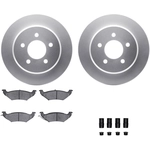 Order Ensembre de disques de frein arrière de DYNAMIC FRICTION COMPANY - 4512-40118 For Your Vehicle