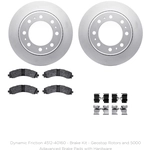 Order DYNAMIC FRICTION COMPANY - 4512-40160 - Rear Disc Brake Kit For Your Vehicle