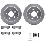Order DYNAMIC FRICTION COMPANY - 4512-42076 - Rear Disc Brake Kit For Your Vehicle