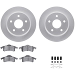 Order DYNAMIC FRICTION COMPANY - 4512-42080 - Rear Disc Brake Kit For Your Vehicle