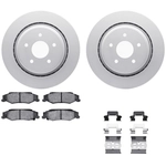 Order DYNAMIC FRICTION COMPANY - 4512-46087 - Rear Disc Brake Kit For Your Vehicle