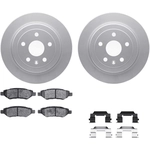 Order DYNAMIC FRICTION COMPANY - 4512-46092 - Rear Disc Brake Kit For Your Vehicle