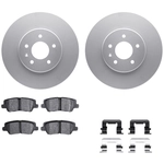 Order DYNAMIC FRICTION COMPANY - 4512-46104 - Rear Disc Brake Kit For Your Vehicle